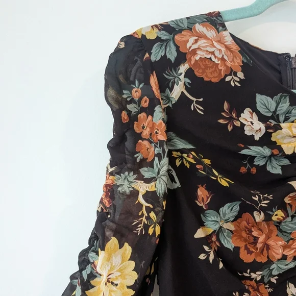 Veronica Beard Hedera Floral Mini Dress - Picture 4 of 8